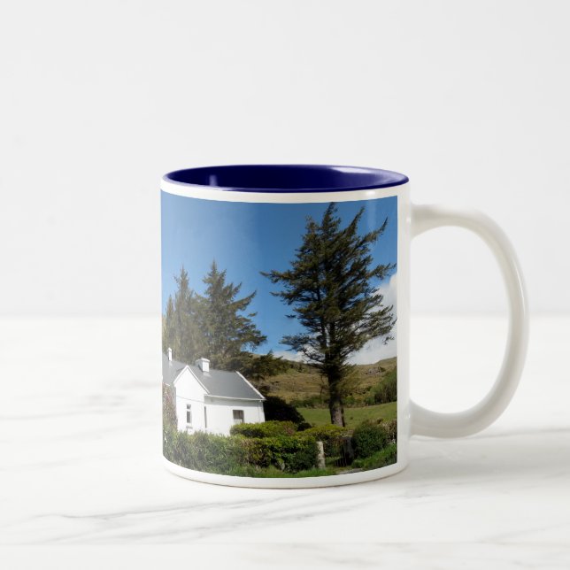 Caneca De Café Em Dois Tons Imagens da Irish Mug (Direita)