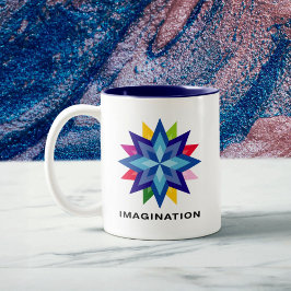 Caneca De Café Em Dois Tons Imagine Star