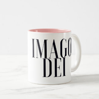 Caneca De Café Em Dois Tons Imago Dei