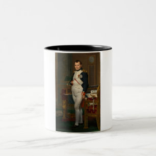Caneca De Café Em Dois Tons Imperador Napoleão Bonaparte, nas Tuilarias