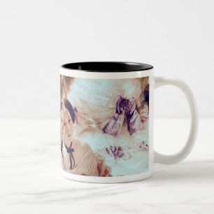 Caneca De Café Em Dois Tons Imperatriz Eugenie e suas senhoras na espera