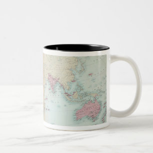 Caneca De Café Em Dois Tons Império Britânico no mundo inteiro
