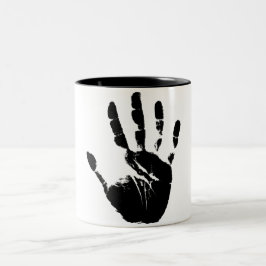 Caneca De Café Em Dois Tons Impressão de tinta