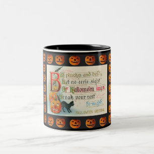 Caneca De Café Em Dois Tons Imps Vintage Halloween
