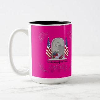 Caneca De Café Em Dois Tons In memory of the hot pink