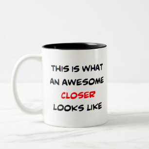 Caneca De Café Em Dois Tons incrível mais perto