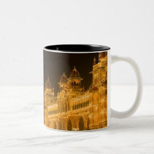 Caneca De Café Em Dois Tons ÍNDIA, Karnataka, Mysore : Palácio do Majaraja (c.