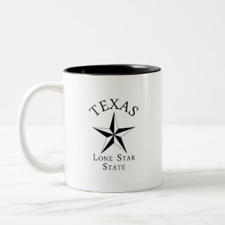 Caneca De Café Em Dois Tons Inferno contra Texas