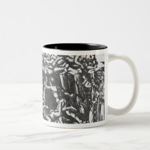 Caneca De Café Em Dois Tons Inferno, 'do Comedy divino