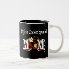 Caneca De Café Em Dois Tons Inglês Cocker Spaniel Mãe Mug