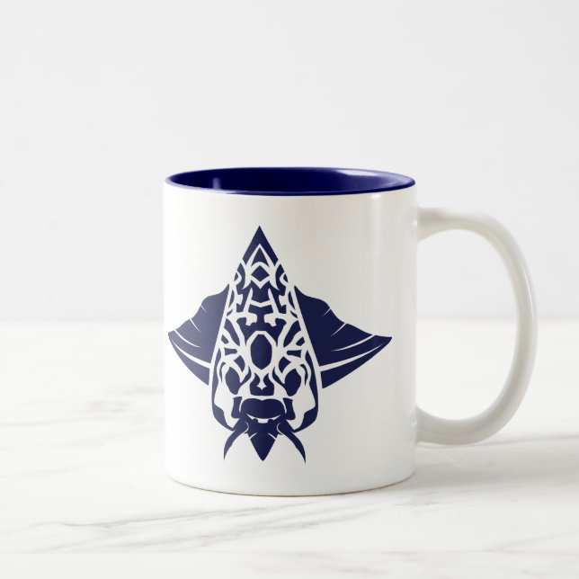Caneca De Café Em Dois Tons Inseto Queen Mug (Direita)