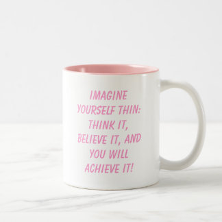 Caneca De Café Em Dois Tons Inspiração da perda de peso