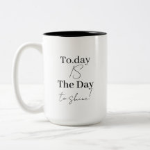 Inspiração Personalizada "Hoje é o dia"