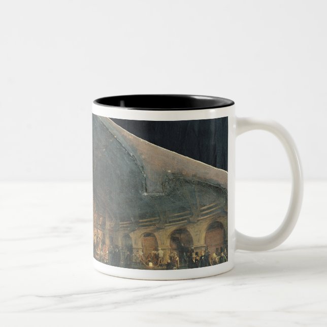 Caneca De Café Em Dois Tons Interior da forja em Fourchambault (Direita)