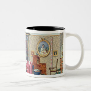 Caneca De Café Em Dois Tons Interior em Pavlino, 1840s