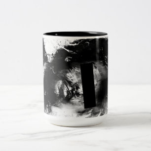 Caneca De Café Em Dois Tons intitulado