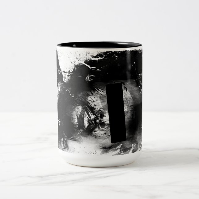 Caneca De Café Em Dois Tons intitulado (Centro)