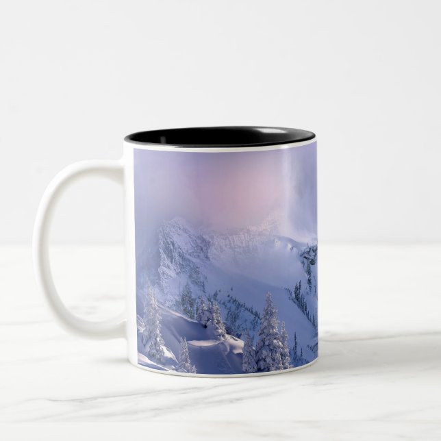 Caneca De Café Em Dois Tons Inverno 10 (Esquerda)
