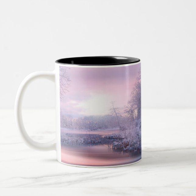 Caneca De Café Em Dois Tons Inverno 2019-02 (Esquerda)