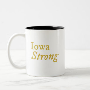 Caneca De Café Em Dois Tons Iowa Strong Coffee Mug