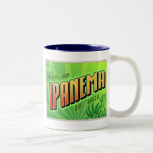 CANECA DE CAFÉ EM DOIS TONS IPANEMA