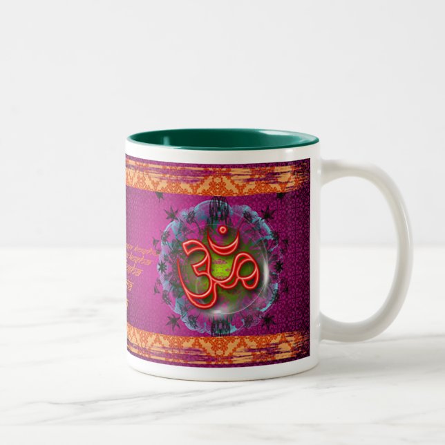 Caneca De Café Em Dois Tons Ir com o fluxo (Direita)
