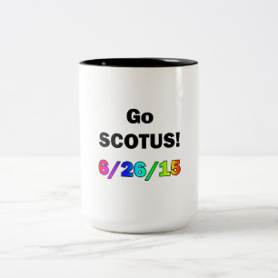Caneca De Café Em Dois Tons Ir SCOTUS