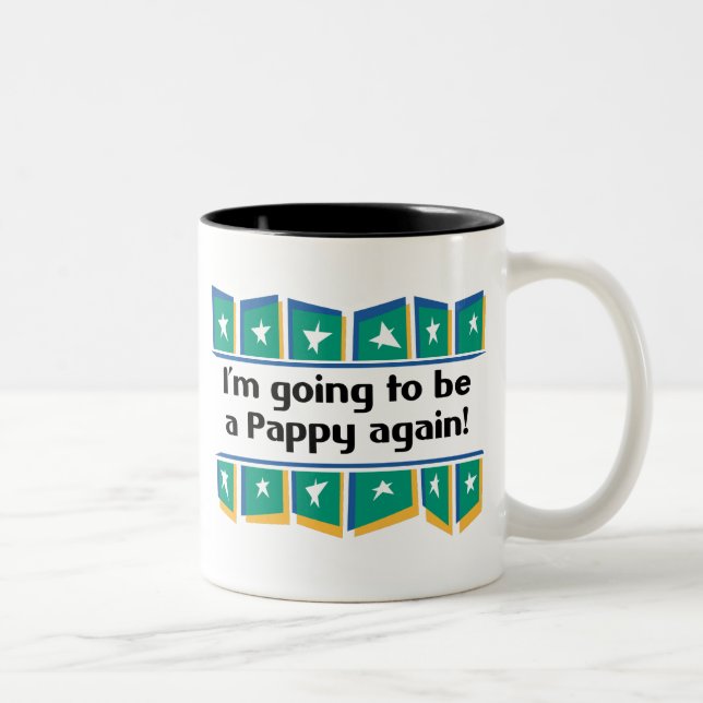 Caneca De Café Em Dois Tons Ir ser um Pappy outra vez! (Direita)