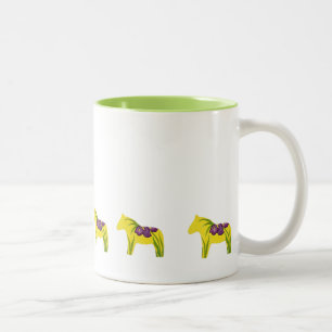 Caneca De Café Em Dois Tons Iris Dala Horses Mug