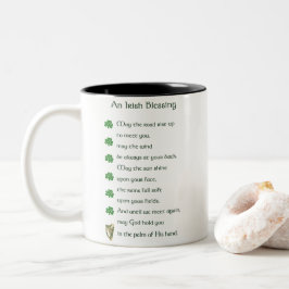 Caneca De Café Em Dois Tons Irish Blasing Mug