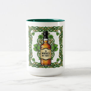Caneca De Café Em Dois Tons Irish Whiskey