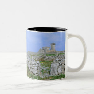 Caneca De Café Em Dois Tons Irlanda, Inishmore, Ilha Aran, Forte Dun Aengus