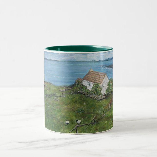 Caneca De Café Em Dois Tons Irlandês, Caneca, Irlanda (Centro)