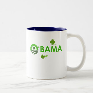 Caneca De Café Em Dois Tons Irlandês O'Bama