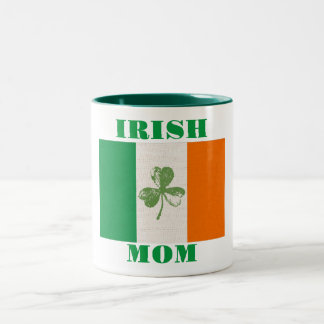 Caneca De Café Em Dois Tons Irlandesa Mãe Café Mug