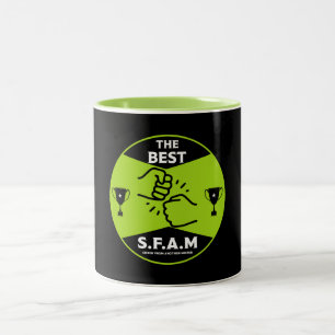 Caneca De Café Em Dois Tons Irmã De Outro Senhor