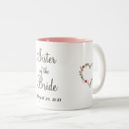 Caneca De Café Em Dois Tons Irmã do Copo Bride