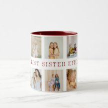 Irmãs Personalizadas Coffee Mug | Fotos personaliz
