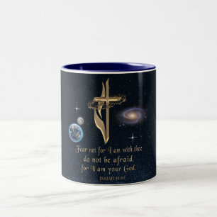 CANECA DE CAFÉ EM DOIS TONS ISAIAH 41:10