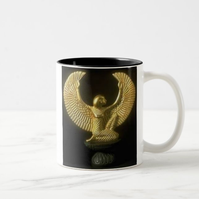 Caneca De Café Em Dois Tons isis2 (Direita)