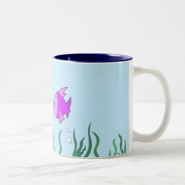 Caneca De Café Em Dois Tons Isso parece duvidoso (Direita)