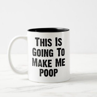 Caneca De Café Em Dois Tons Isso Vai Me Fazer Fazer Cochilar
