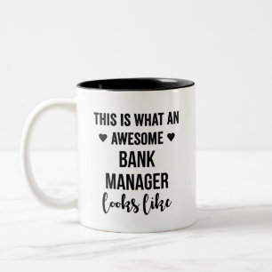 Caneca De Café Em Dois Tons Isto É O Que Parece Um Gestor De Banco Incrível