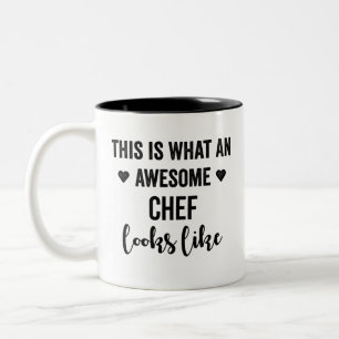 Caneca De Café Em Dois Tons Isto É O Que Um Chef Incrível Parece