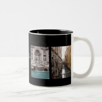 Caneca De Café Em Dois Tons italia