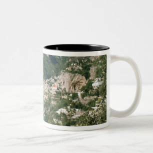 Caneca De Café Em Dois Tons Itália, Campânia, Península Sorrentina, Positano,