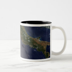 Caneca De Café Em Dois Tons Italia e France do sudeste