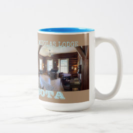 Caneca De Café Em Dois Tons Itasca State Park DOUGLAS LODGE Mug