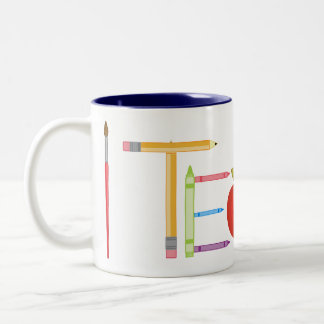 Caneca De Café Em Dois Tons iTeach