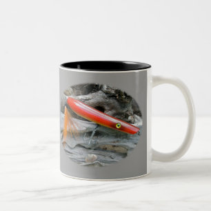 Caneca De Café Em Dois Tons Itens de Coordenada de Pássaros de Fogo de Capre